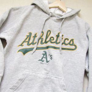 • Athletics A's Grey Hoodie •